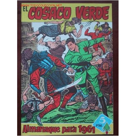 EL COSACO VERDE ( ALMANAQUE 1961) (facsimil).